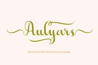 Aulyars Font: Elevating Campaign Visuals