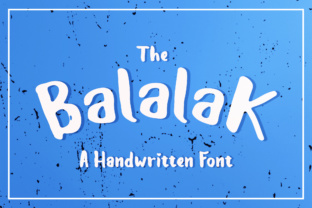Balalak Font: The Perfect Typeface for Crafters