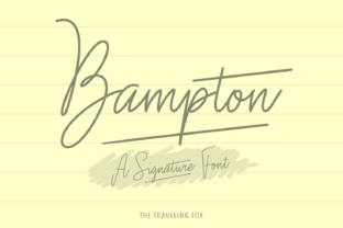 Bampton Typeface: A Script for Editorial Grace