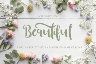 Beautiful Font for Makers and Sellers