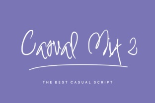 Casual Mix 2: A Script Font for Polished Branding