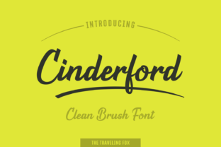 Cinderford: A Bold Script Font for Modern Brands