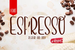 Espresso Typeface: A Relaxed Script for Editorial Design