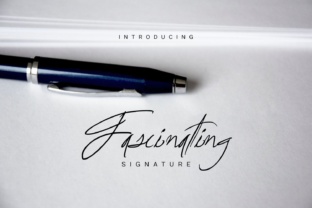 Fascinating Signature Font Review for Designers