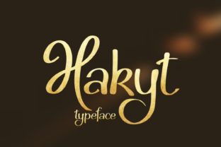 Hakyt: A Bold Script Font for Memorable Branding