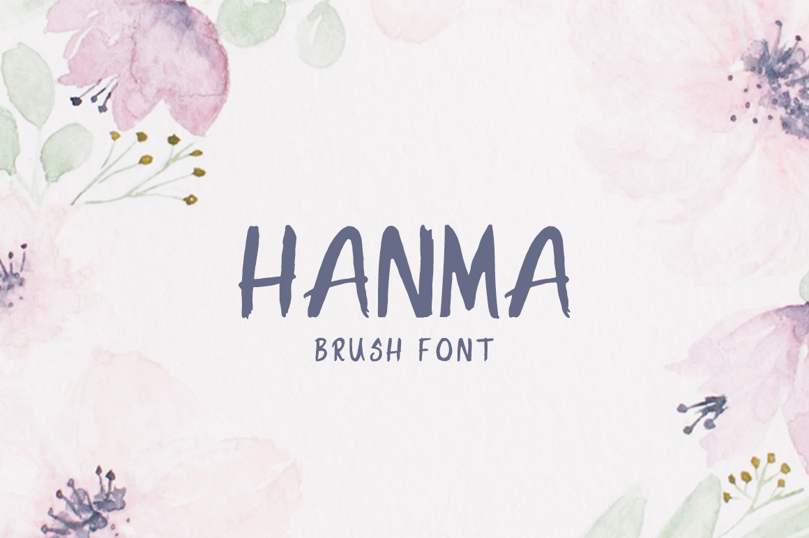 Hanma Font: A Fresh Display Typeface for Web Design