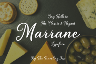 Marrane Font: Elevating Campaign Visuals with Script Amp