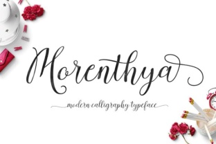 Morenthya: A Handwritten Typeface for Editorial Warmth