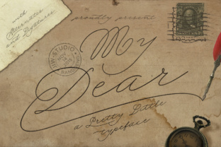 My Dear: A Timeless Script Font for Makers