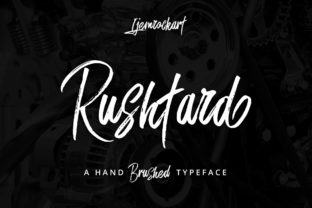 Rushtard Brush: A Typeface for Modern Editorial Design