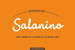 Salanino Mono: The Handwritten Typeface for Bold Branding