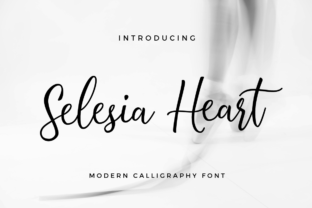 Selesia Heart: A Script Font for Digital Design