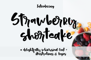 Strawberry Shortcake Font for Branding